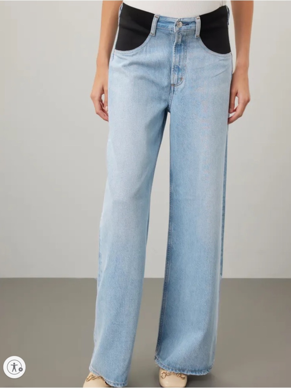 Citizens Of Humanity Paloma Baggy Maternity Jeans Size 30